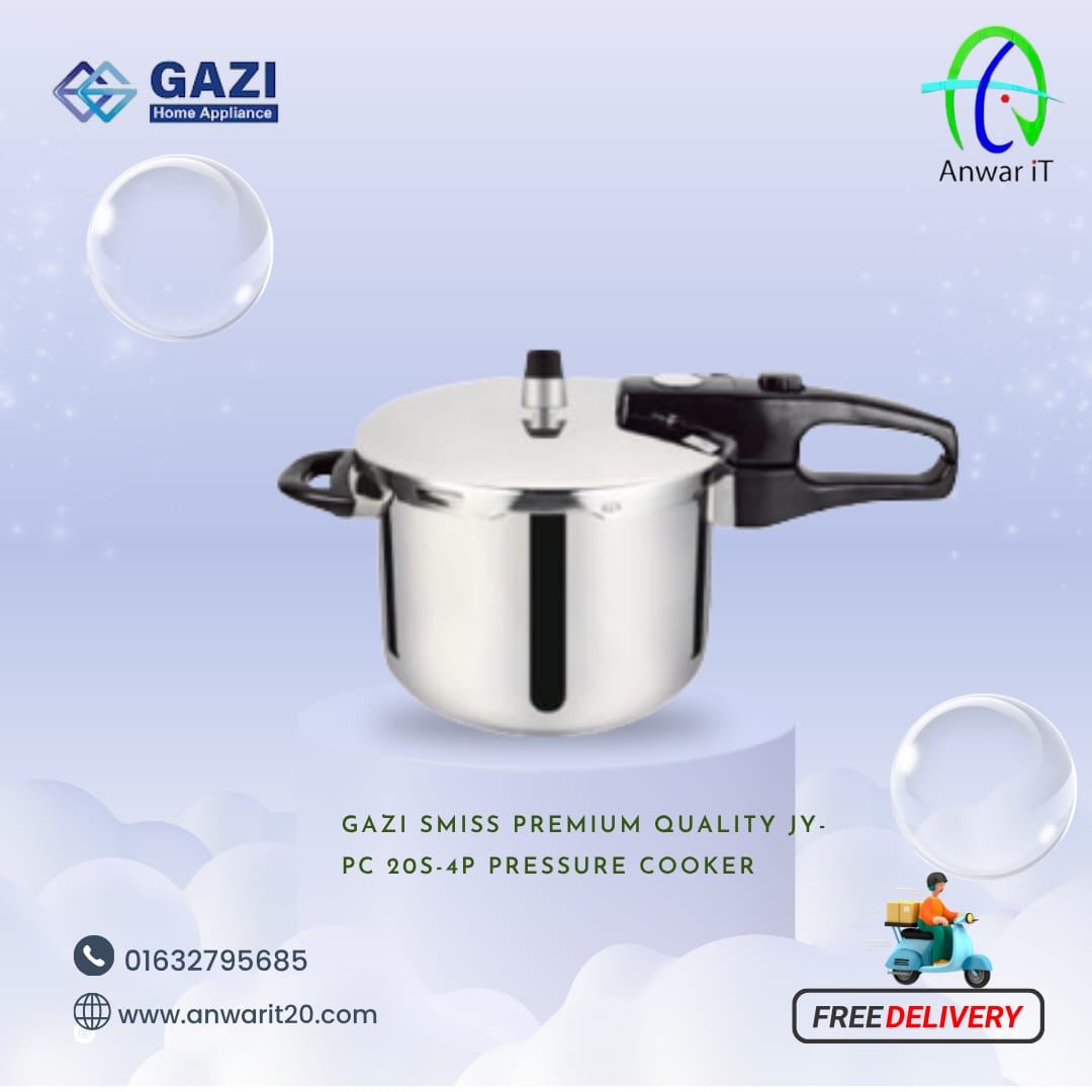 Gazi Smiss Premium Quality JY-PC 20S-4P Pressure Cooker
