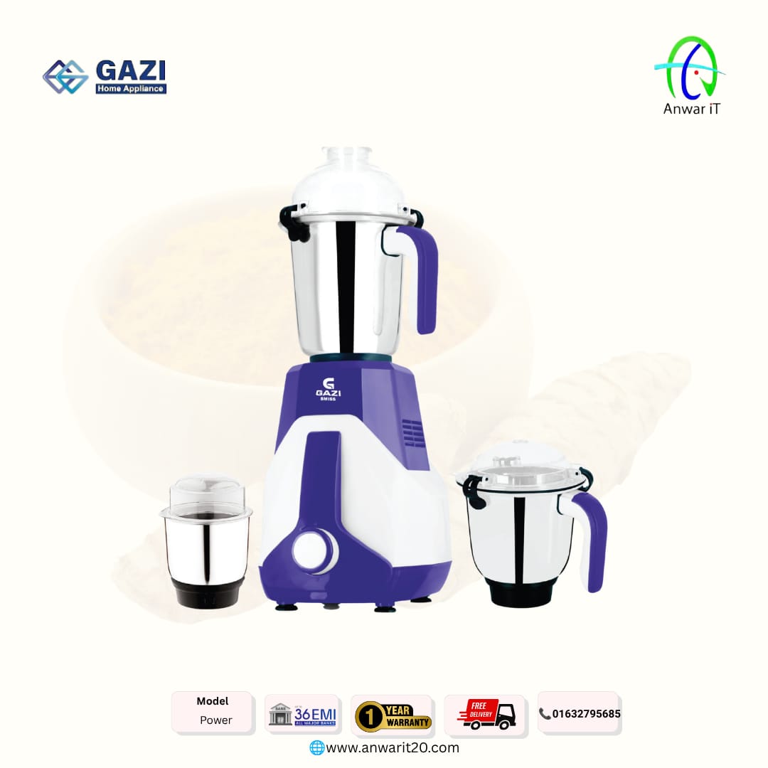 Gazi Smiss Power Mixer Grinder | High-Performance Grinding Solution
