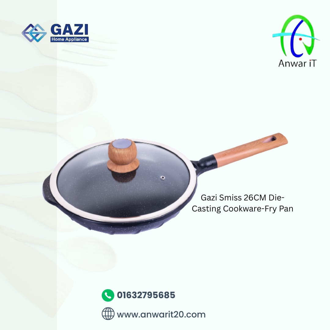 Gazi Smiss 26CM Die-Casting Cookware-Fry Pan
