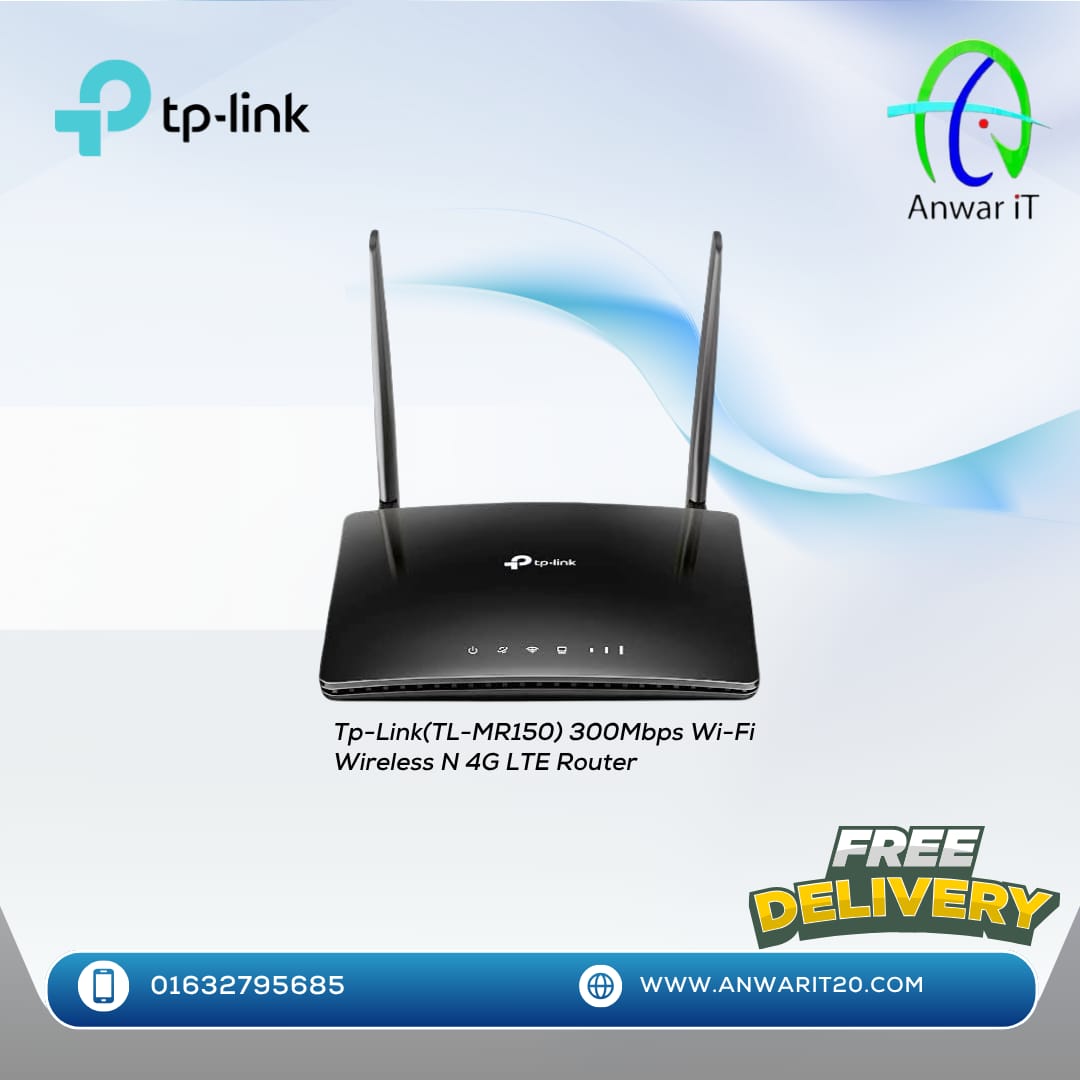 Tp-Link(TL-MR150) 300Mbps Wi-Fi Wireless N 4G LTE Router