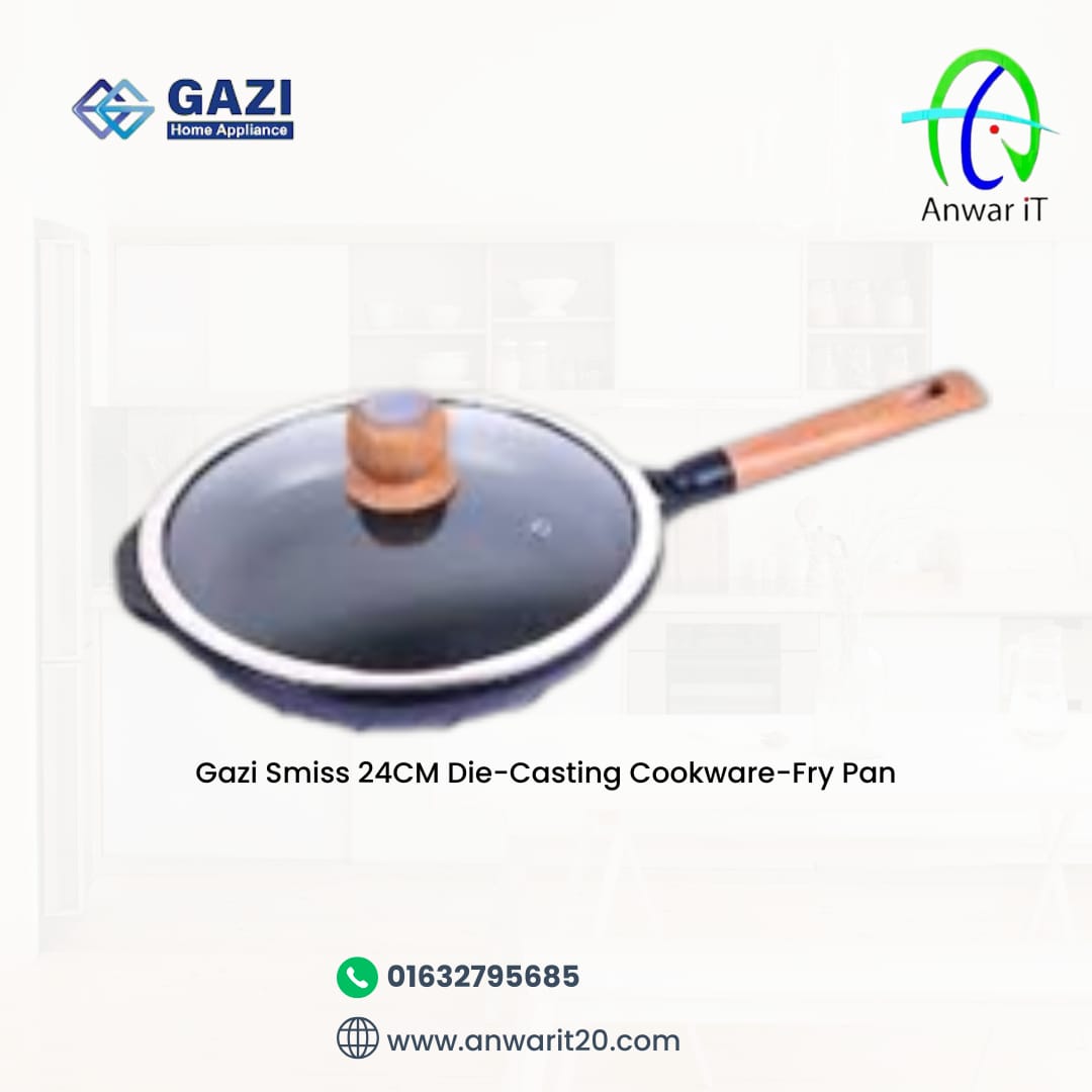 Gazi Smiss 24CM Die-Casting Cookware-Fry Pan