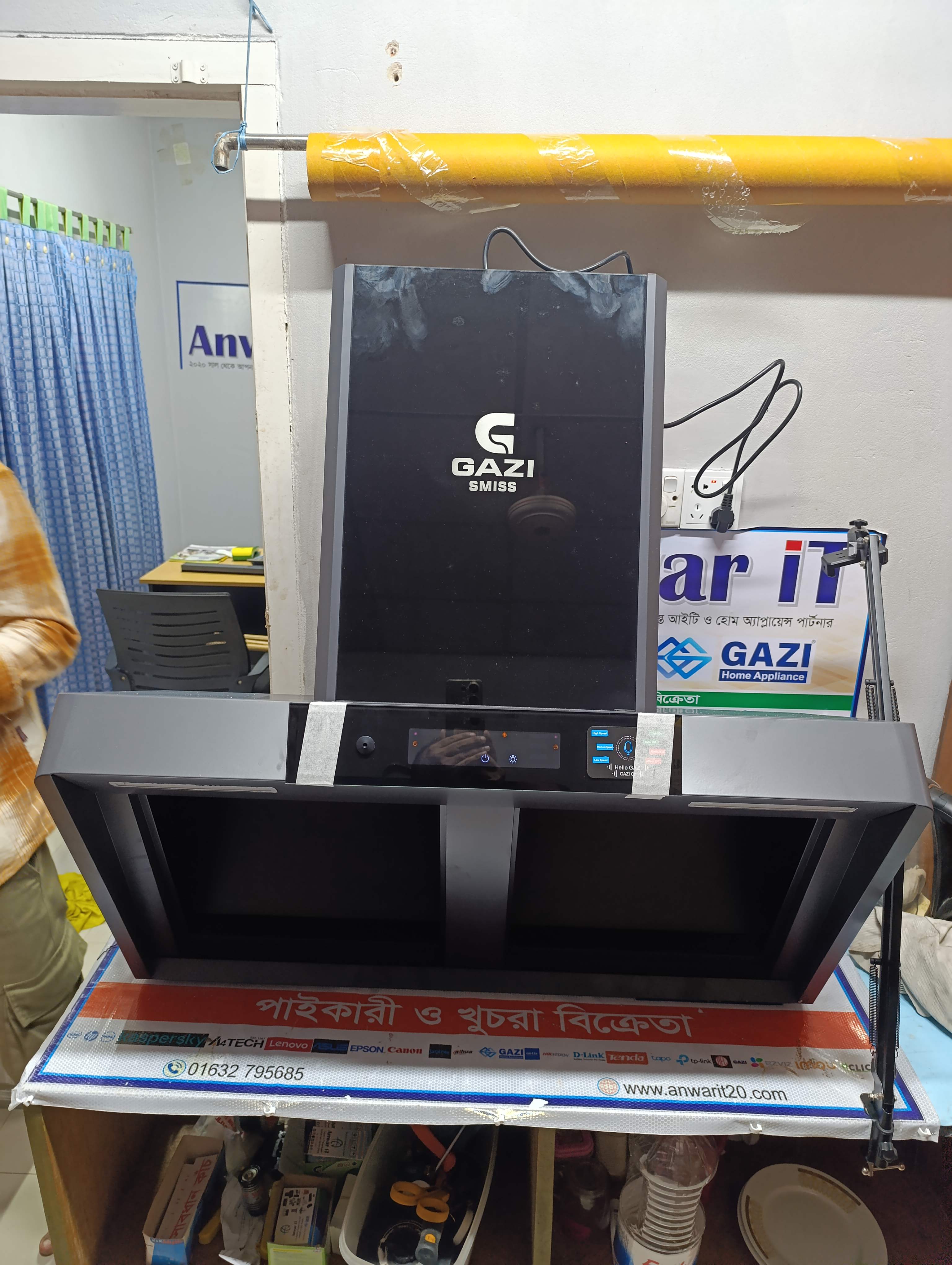 Gazi Smiss HY-953 Kitchen Hood | Powerful & Modern Chimney Hood 2