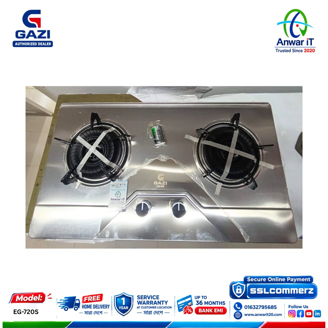 Gazi Smiss EG-720S Gas Stove | Premium Smart Kitchen Solution 2