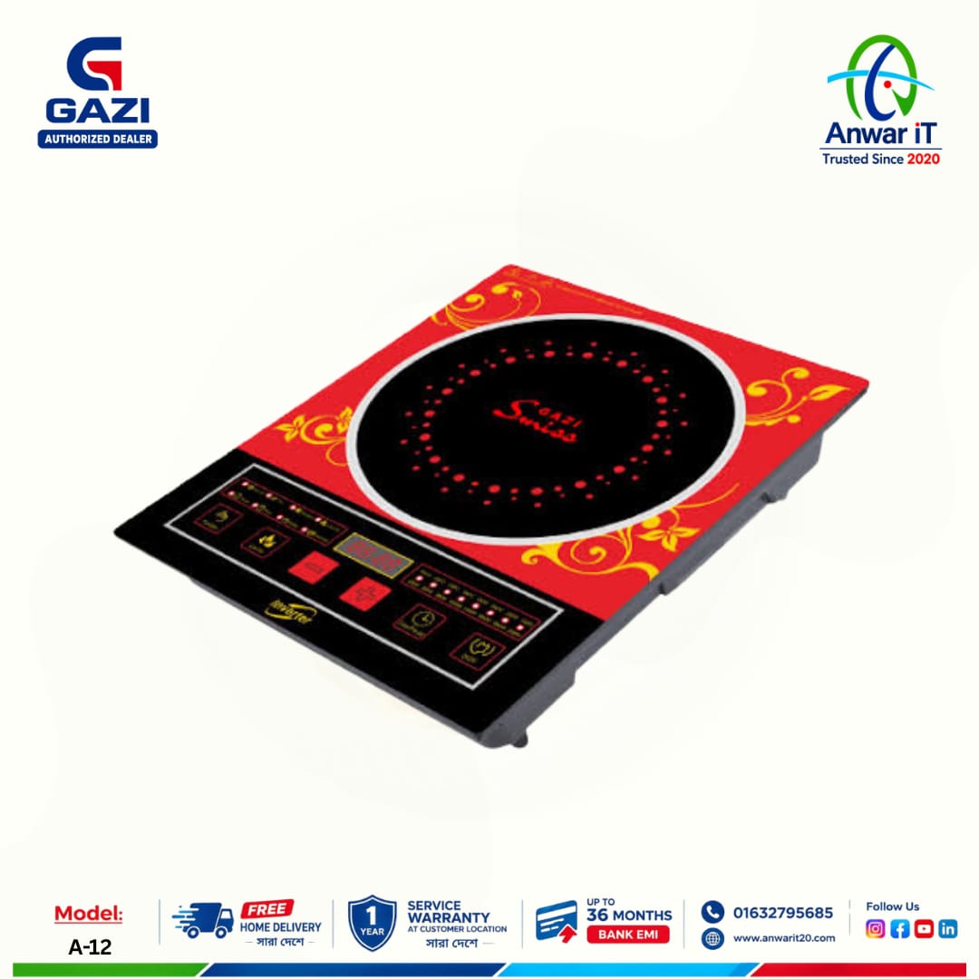 Gazi Smiss A-12 Inverter Induction Cooker