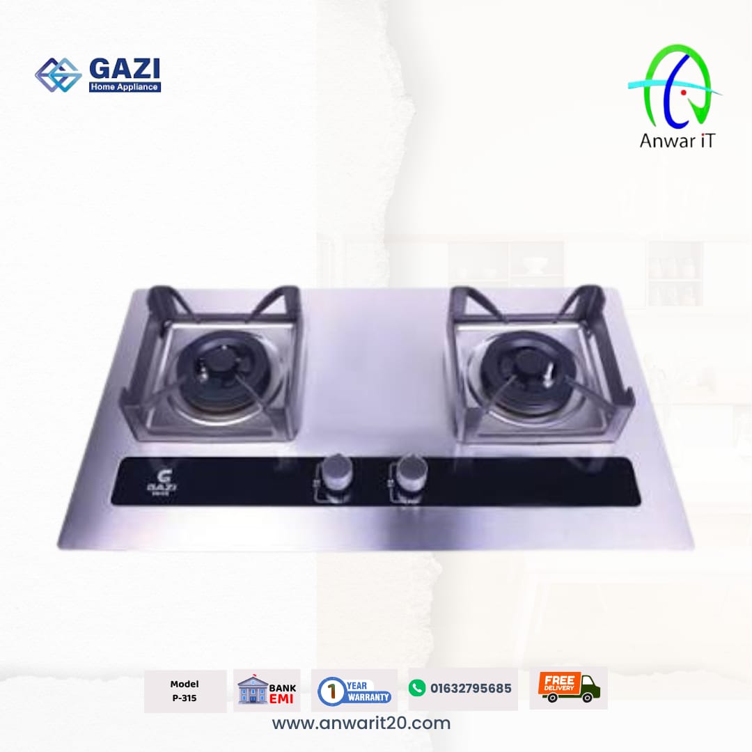 Gazi Smiss P-315 Premium Gas Stove – High Quality Kitchen Burner