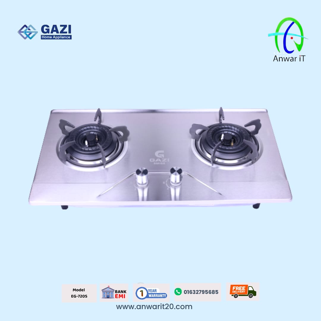 Gazi Smiss EG-720S Gas Stove | Premium Smart Kitchen Solution