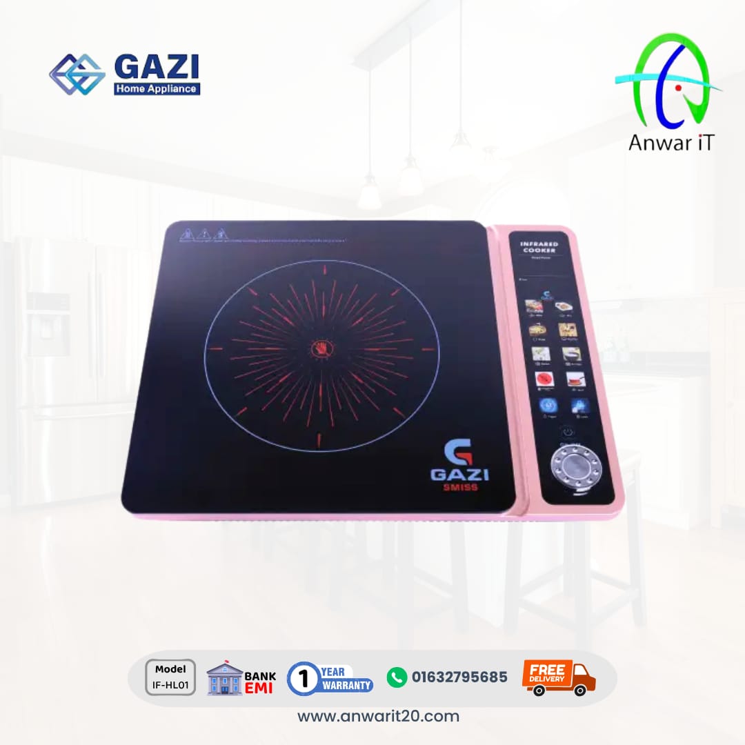 Gazi Smiss IF-HL01 Infrared Cooker – Smart & Energy Efficient Cooking