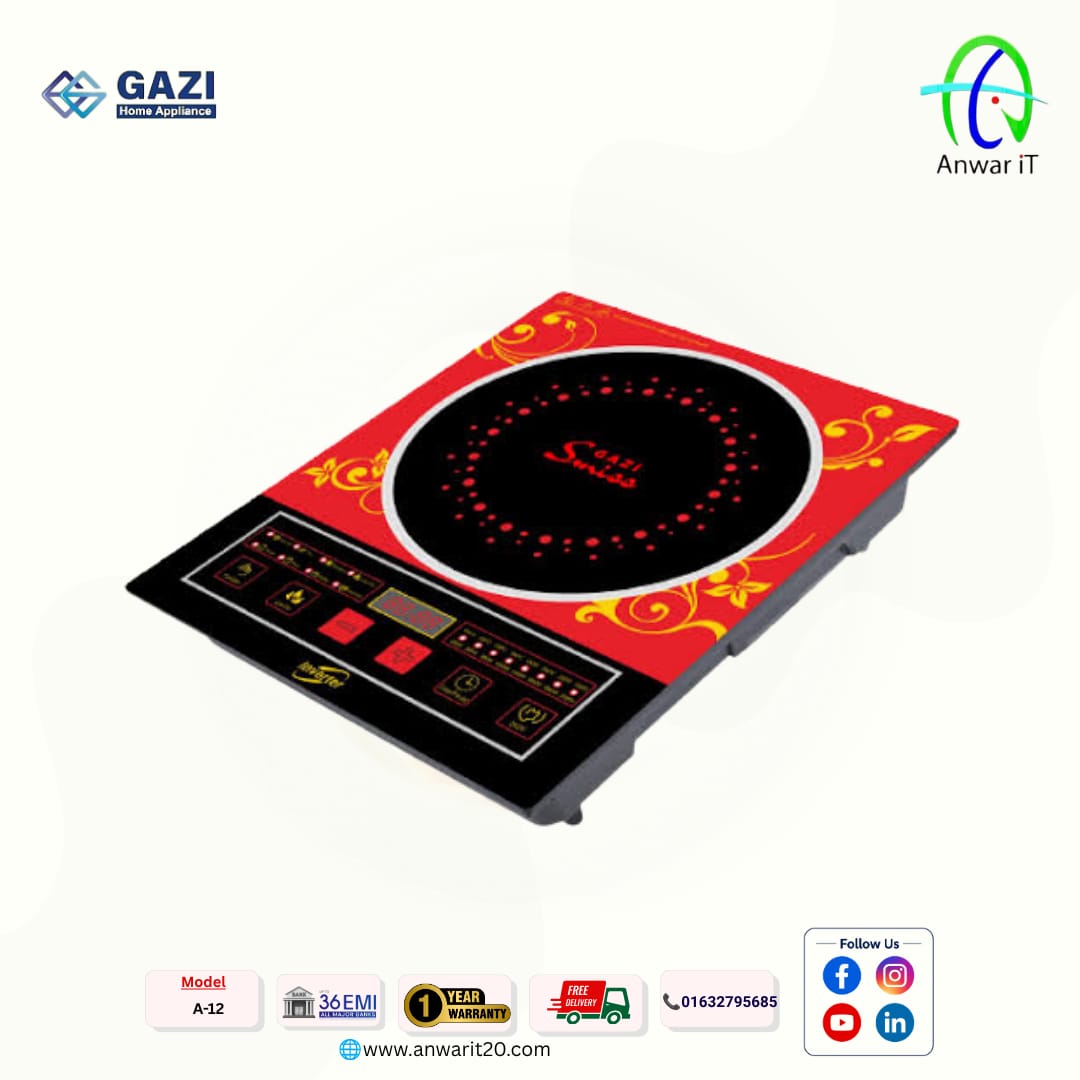 Gazi Smiss A-12 Inverter Induction Cooker