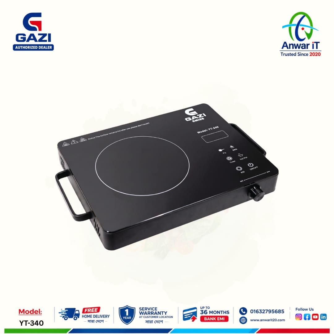 Gazi Smiss YT-340 Infrared Cooker | Smart & Efficient Cooking