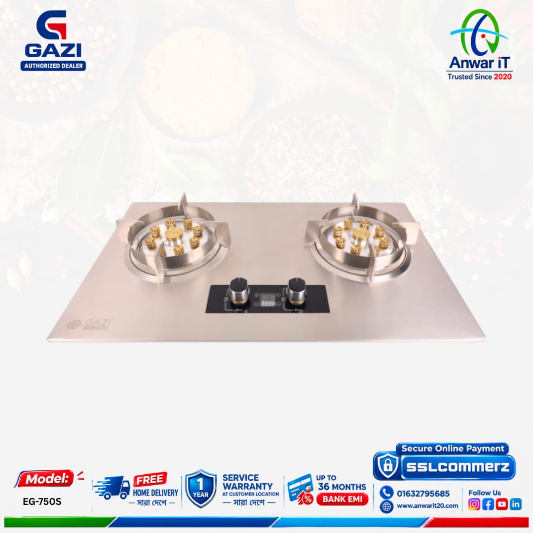 Gazi Smiss EG-750S Gas Stove | Premium Quality & Reliable Cooking Performance