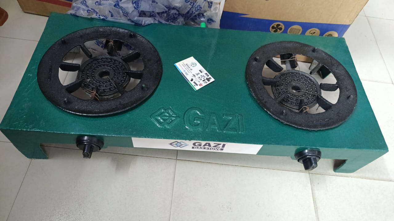 Gazi BD-28 Custer Body Gas Stove – Durable Design with Efficient Cooking Performance 2
