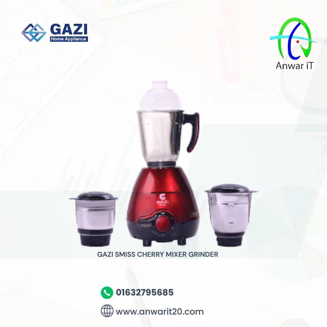 Gazi Smiss Cherry Mixer Grinder