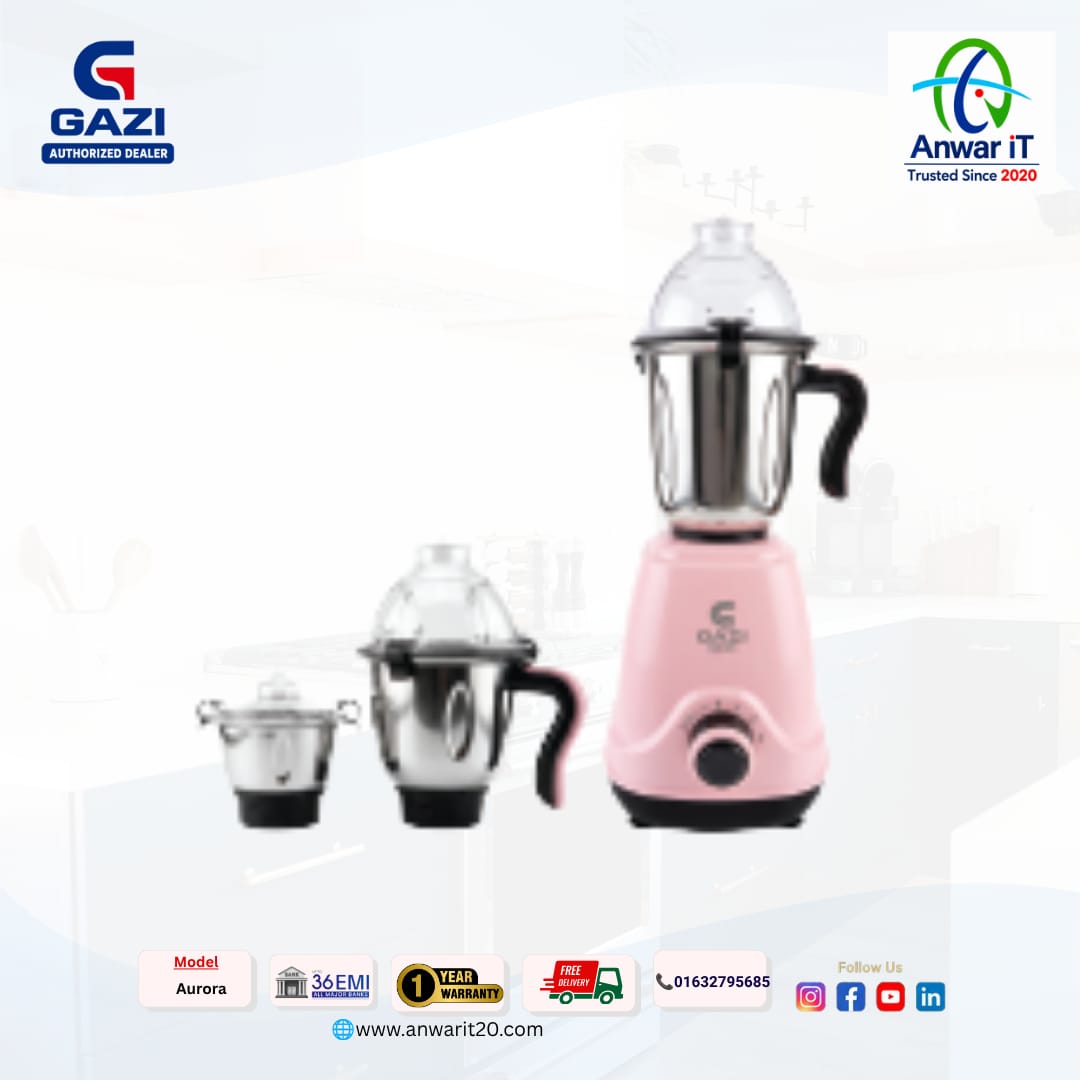 Gazi Smiss Aurora Premium Mixer Grinder