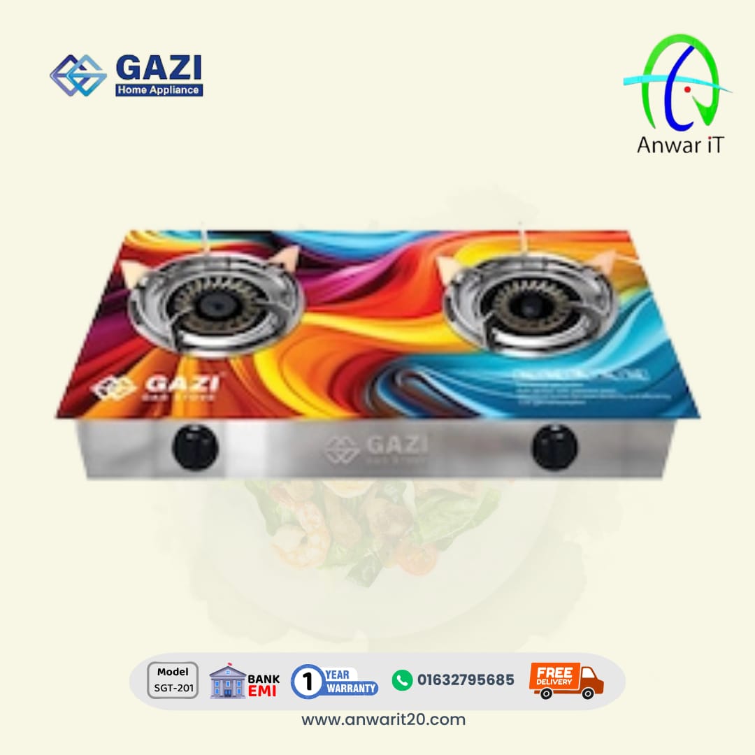 Gazi SGT-201 Gas Stove – High-Performance Single Burner LPG Stove