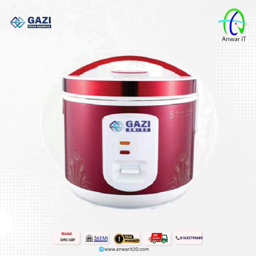 Gazi Smiss DRC-18F Deluxe Electric Rice Cooker