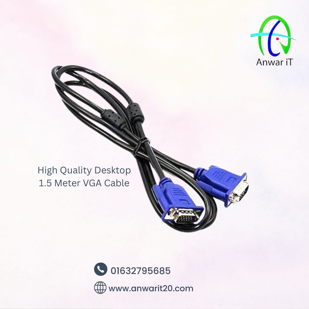 High Quality Desktop 1.5 Meter VGA Cable