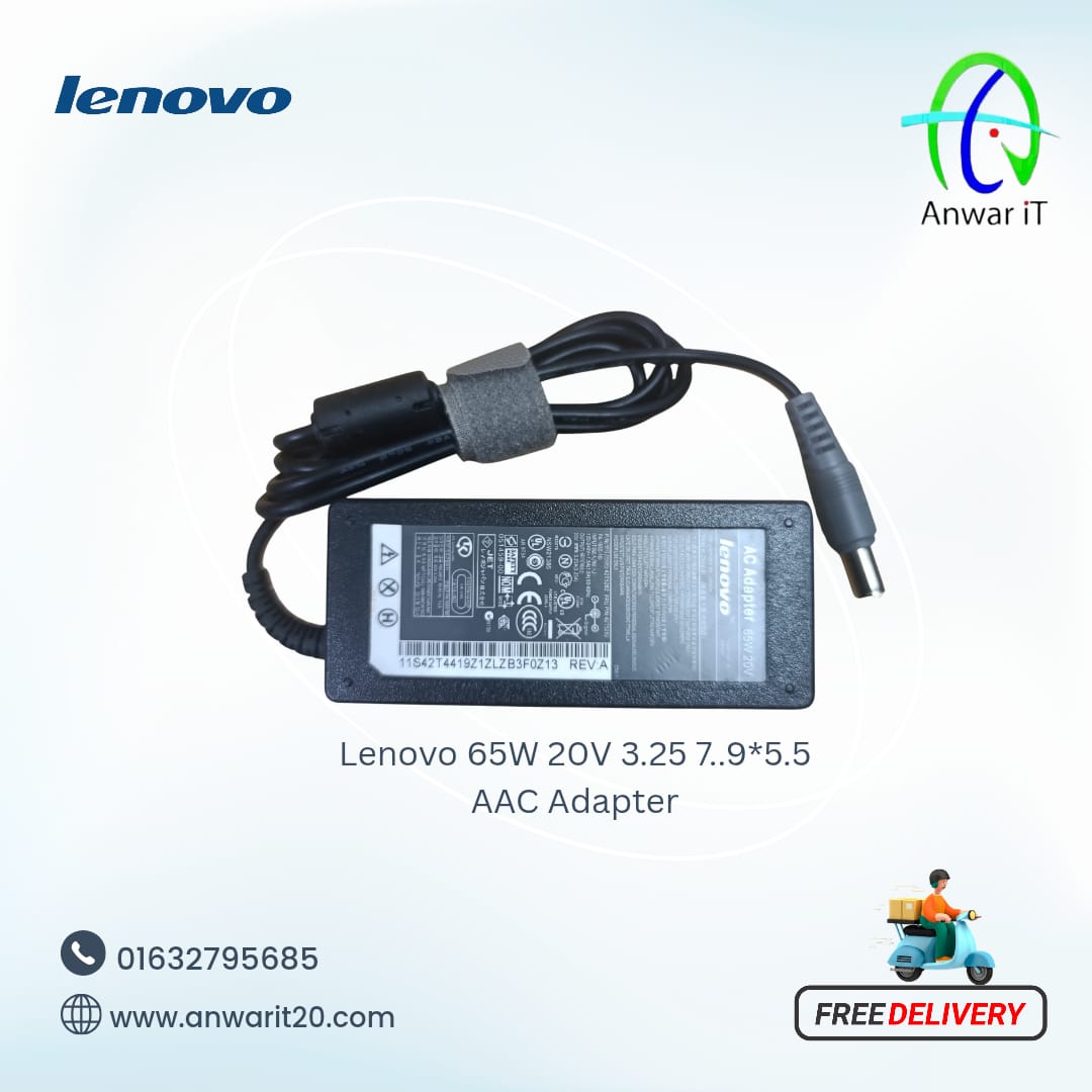 Lenovo 65W 20V 3.25 7..9*5.5 AAC Adapter