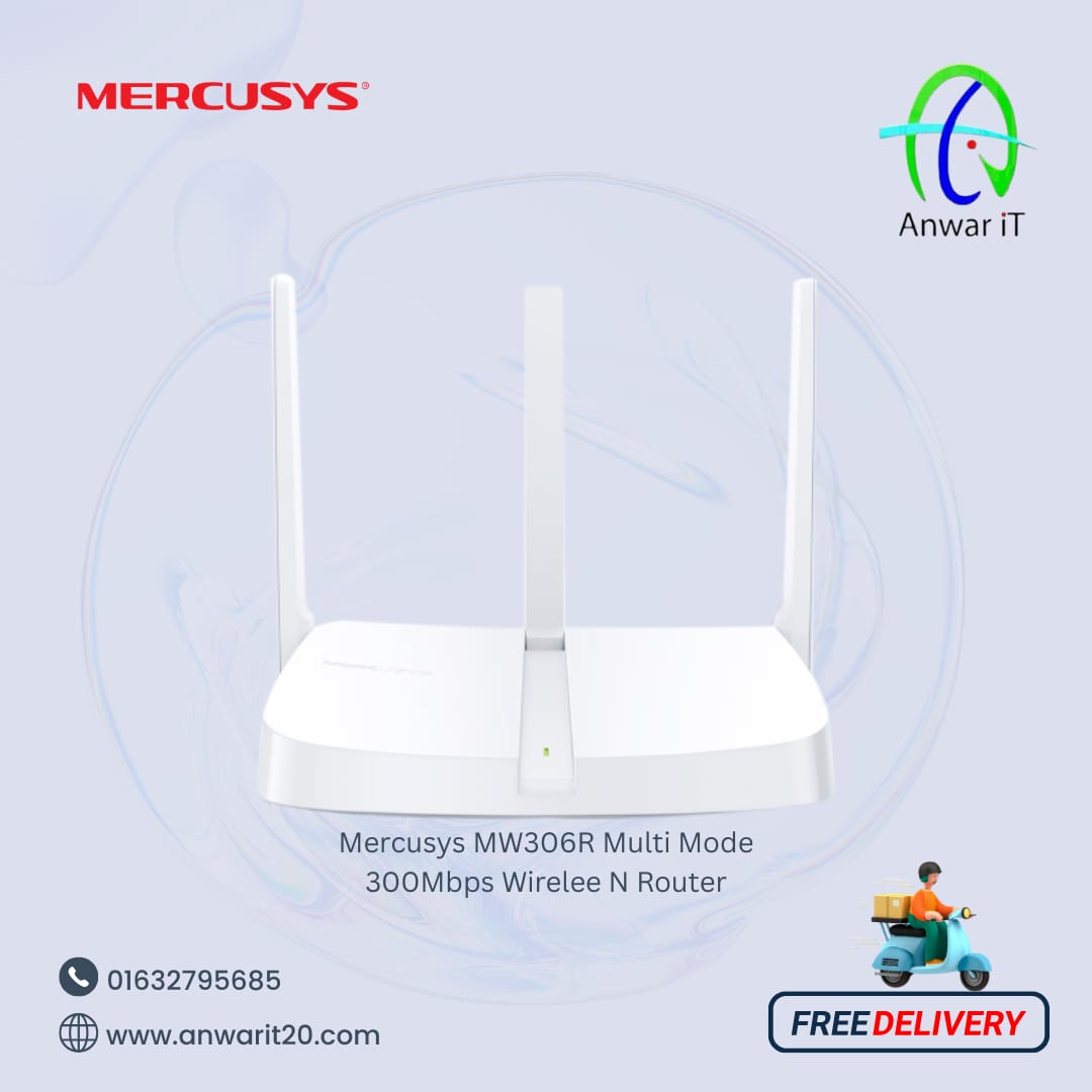 Mercusys MW306R Multi Mode 300Mbps Wirelee N Router