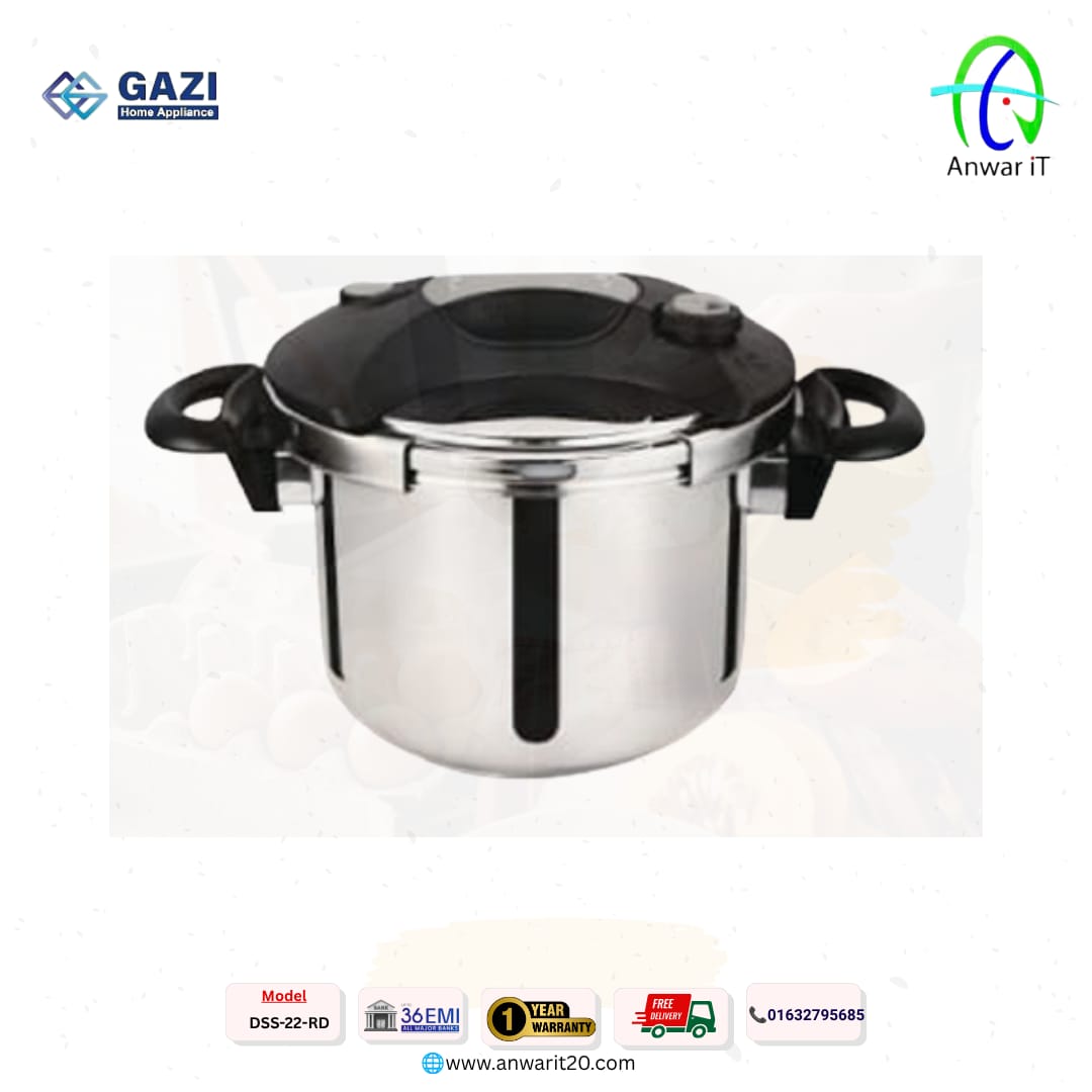 Gazi Smiss DSS-22-RD Premium Pressure Cooker