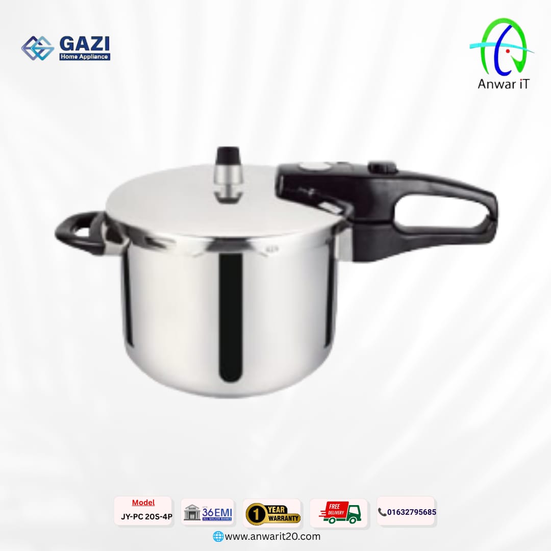 Gazi Smiss JY-PC 20S-4P Pressure Cooker – Premium Stainless Steel
