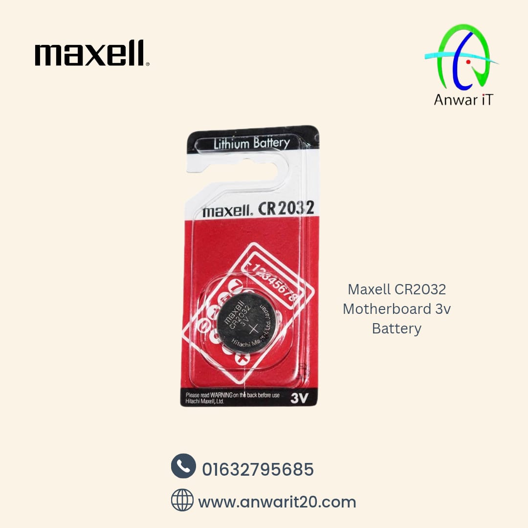Maxell CR2032 Motherboard 3v Battery