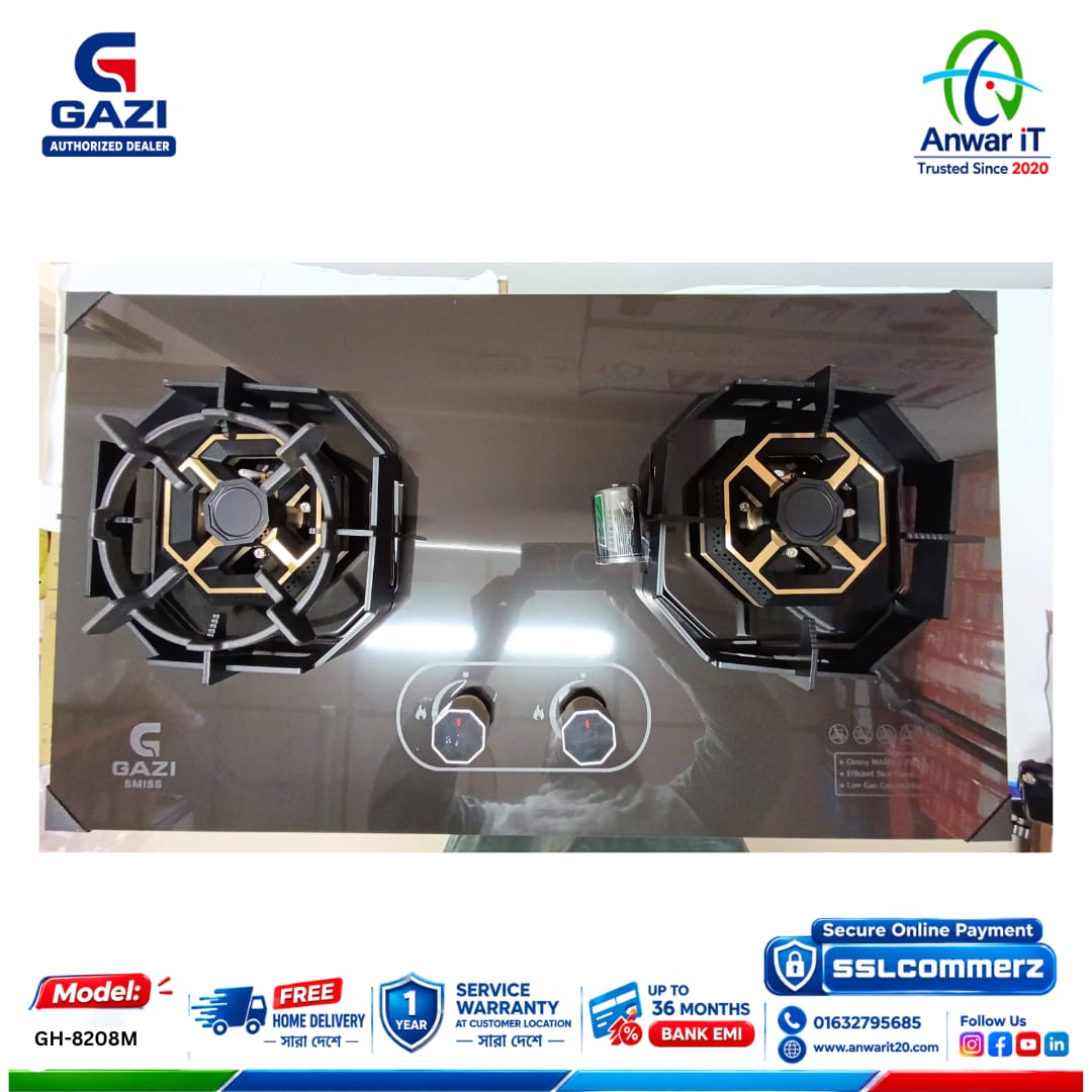 Gazi Smiss GH-8208M Premium Gas Stove 2
