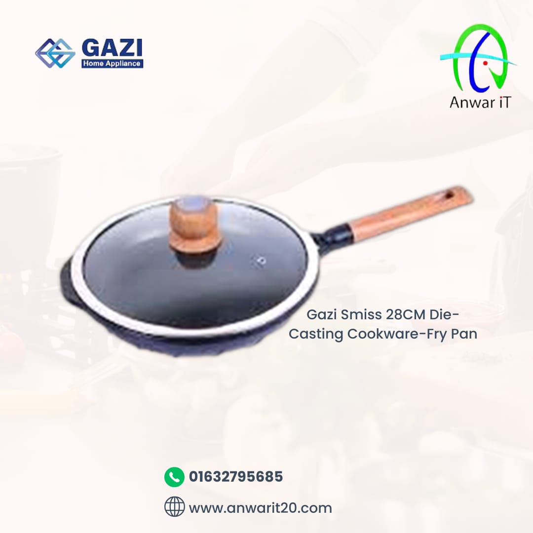 Gazi Smiss 28CM Die-Casting Cookware-Fry Pan