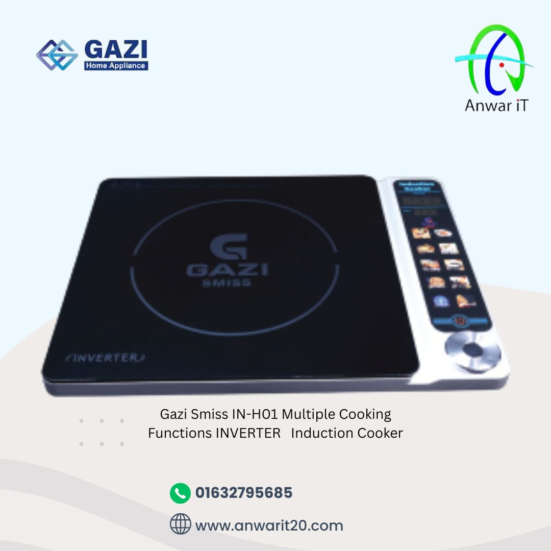 Gazi Smiss IN-H01 Multiple Cooking Functions INVERTER   Induction Cooker