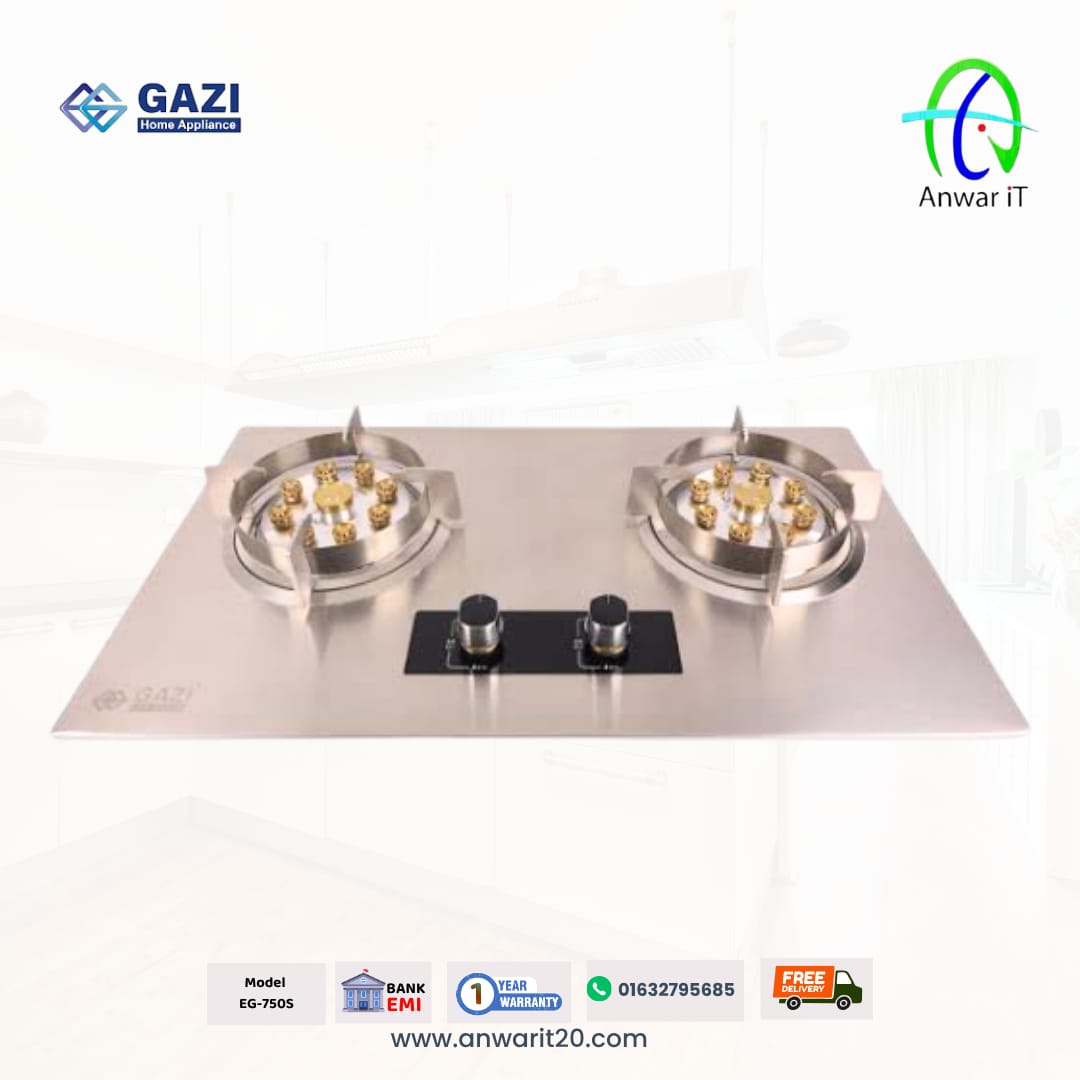 Gazi Smiss EG-750S Gas Stove – Premium Quality & High Performance Cooktop