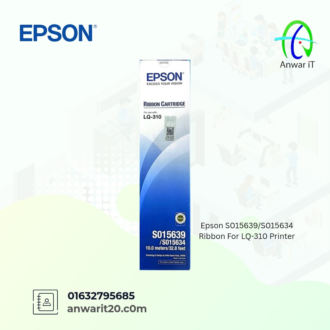 Epson S015639/S015634 Ribbon For LQ-310 Printer