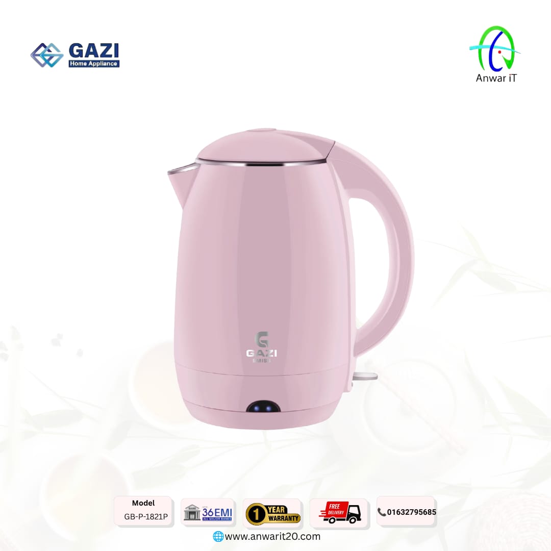 Gazi Smiss GB-P-1821P Electric Kettle