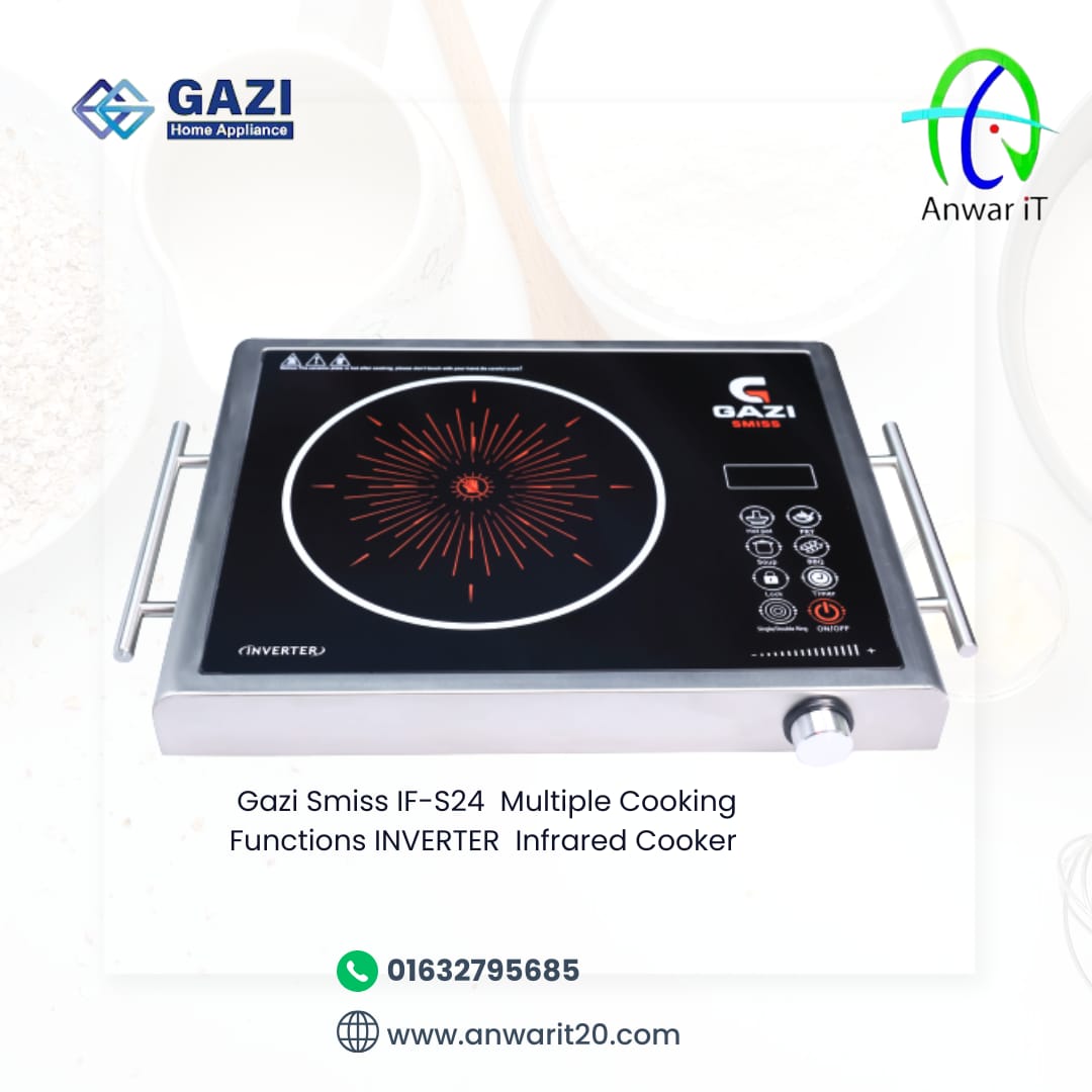 Gazi Smiss IF-S24  Multiple Cooking Functions INVERTER  Infrared Cooker 