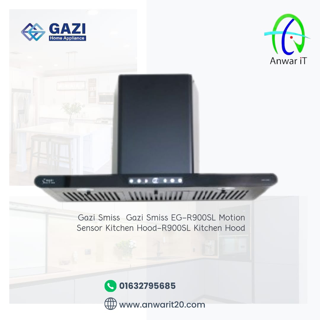 Gazi Smiss EG-R900SL Motion Sensor Kitchen Hood