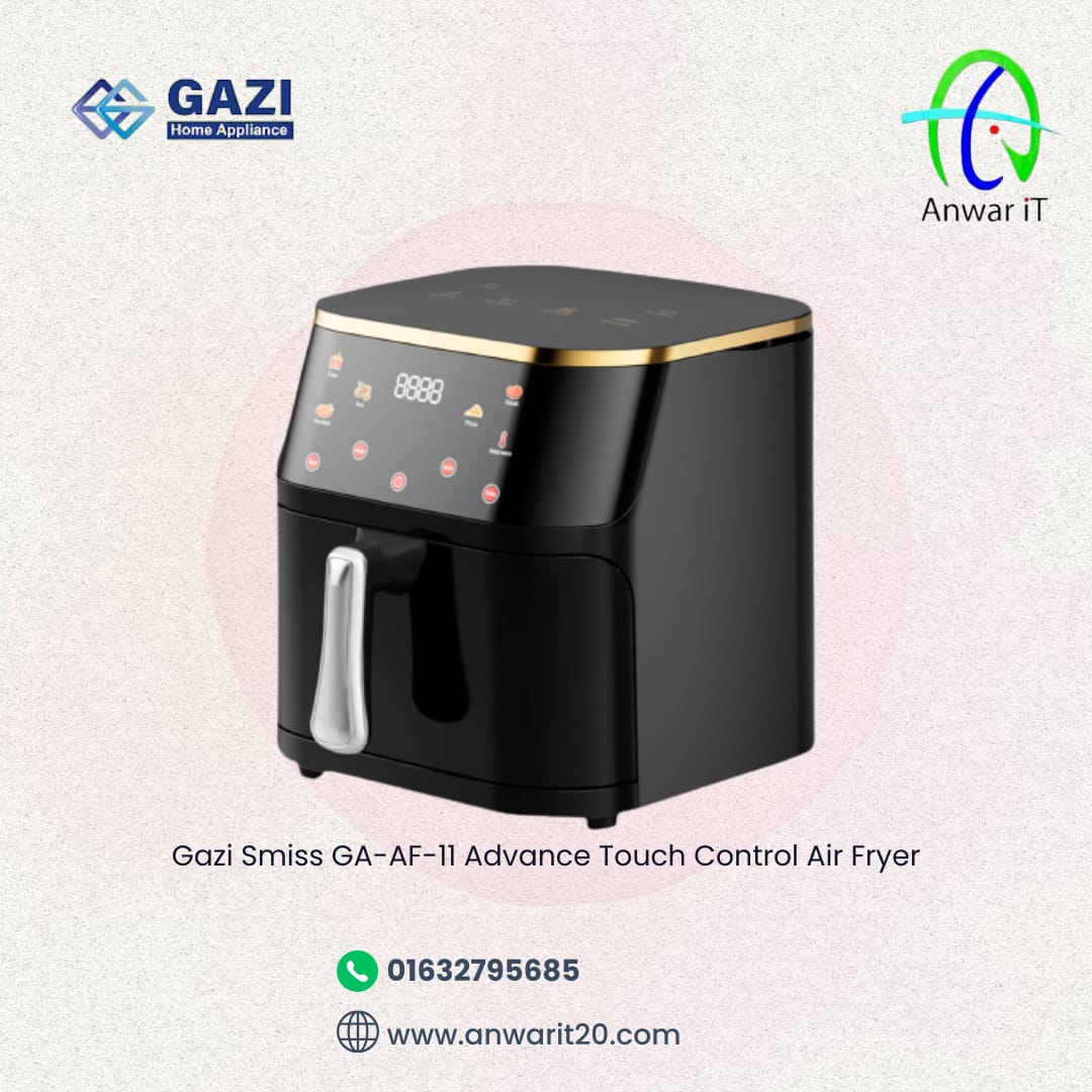 Gazi Smiss GA-AF-11 Advance Touch Control Air Fryer