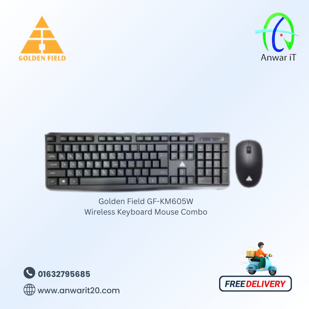 olden Field GF-KM605W Wireless Keyboard Mouse Combo